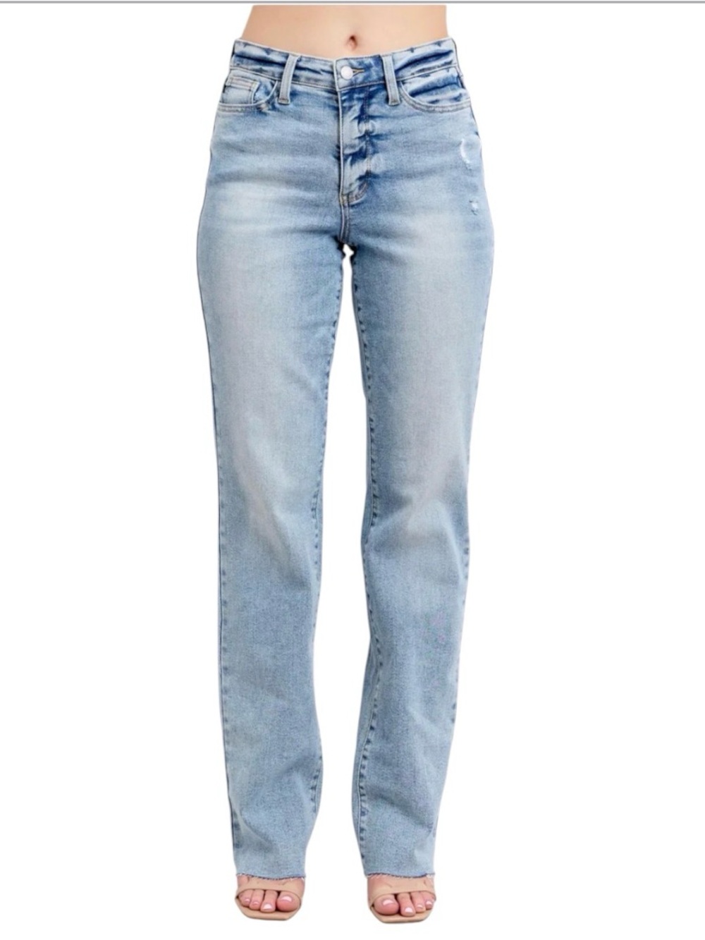 Judy Blue High-Rise Light Blue Dad Jeans